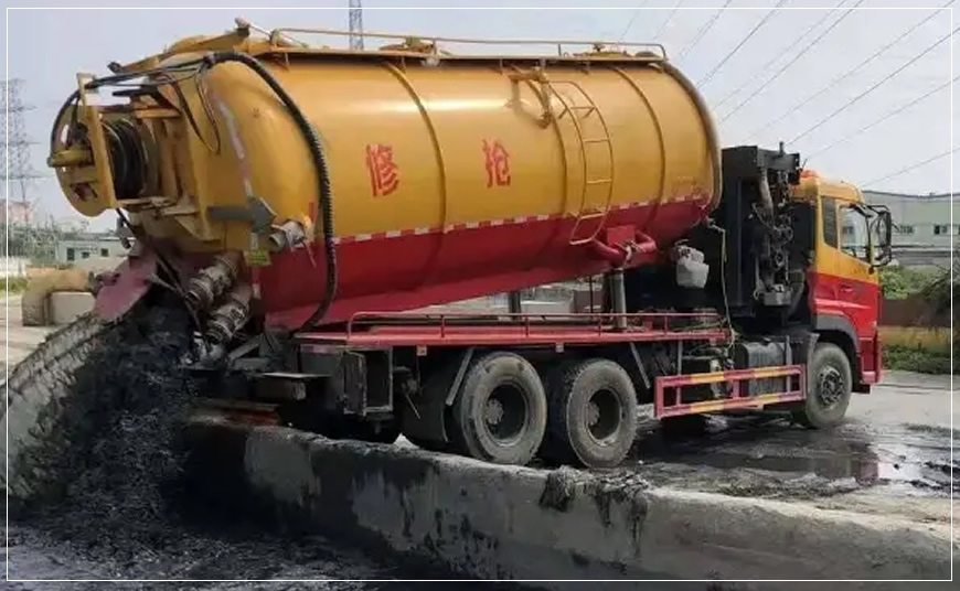 资源沉淀池清理案例